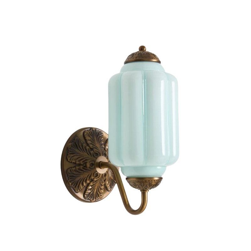 Eloise Glass Sconce Vintage Wall Lamp G68