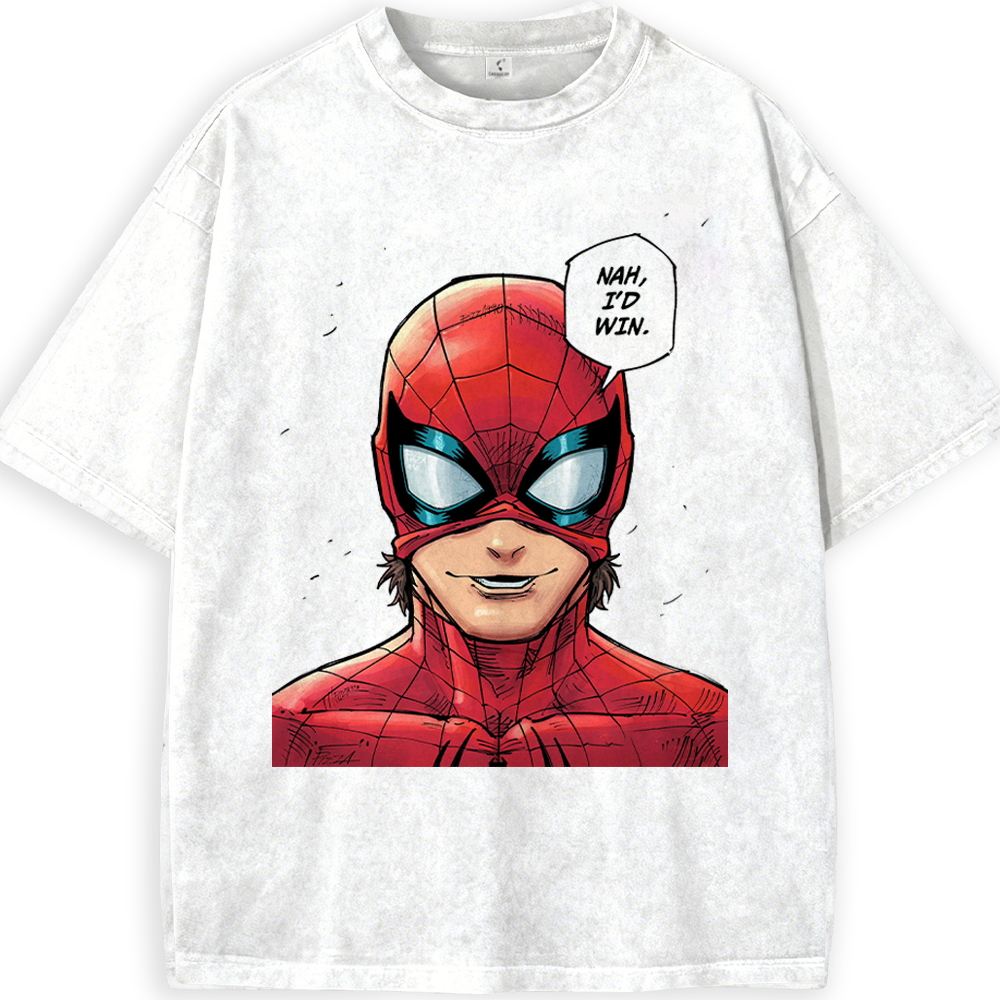 Marvel Spider-Man "Nah, I'd Win" Meme Print