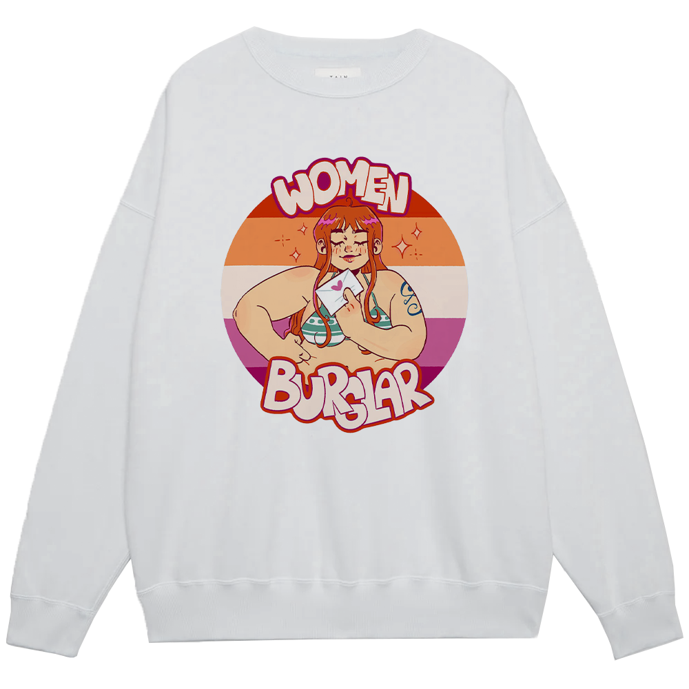 One Piece Nami Women Burglar Cartoon Graffiti Print