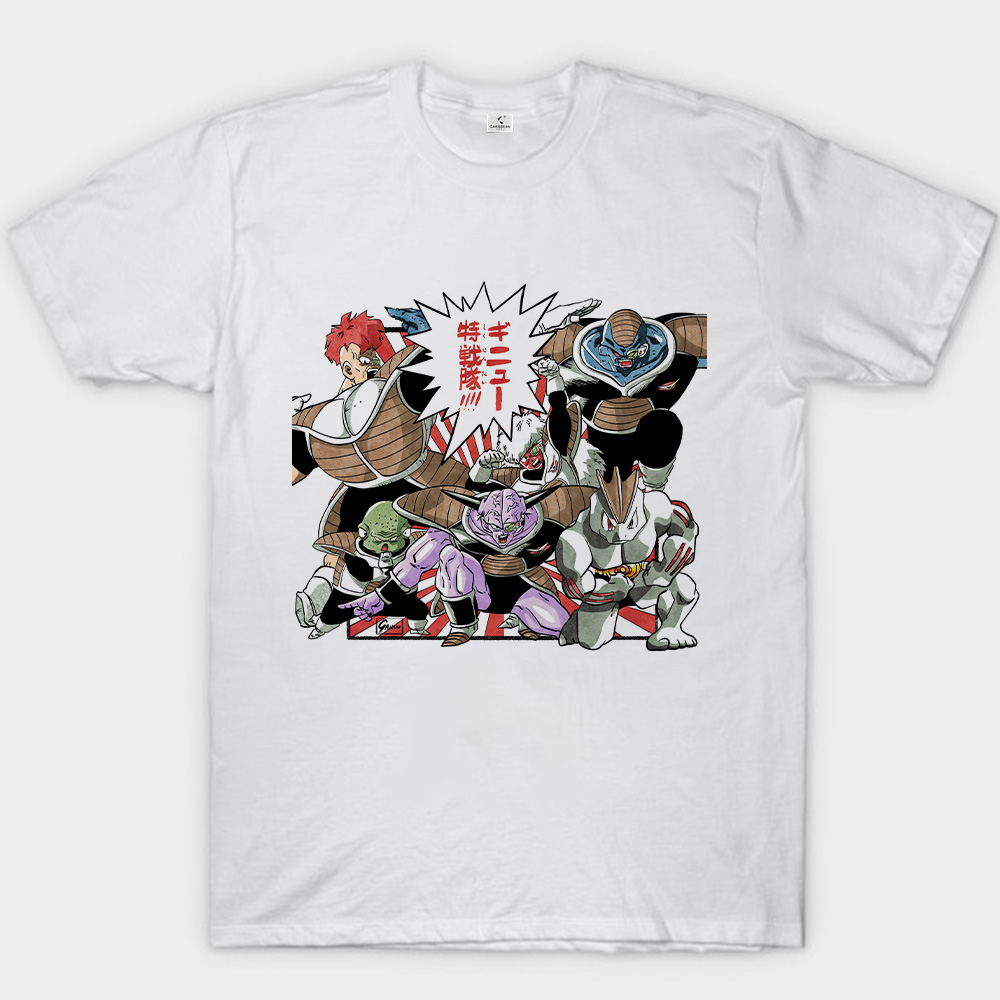 Dragon Ball Ginyu Force & Pokémon Crossover Print