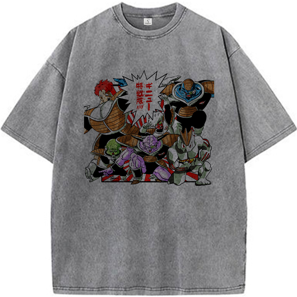 Dragon Ball Ginyu Force & Pokémon Crossover Print