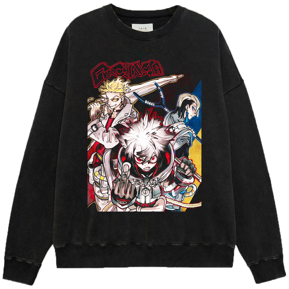 Gachiakuta Trendy Anime Style Character Group Print