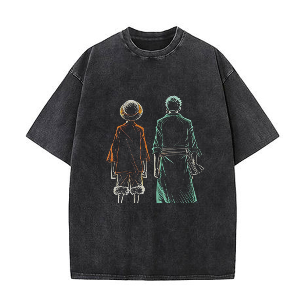 One Piece Monkey D. Luffy&Roronoa Zoro T-shirt