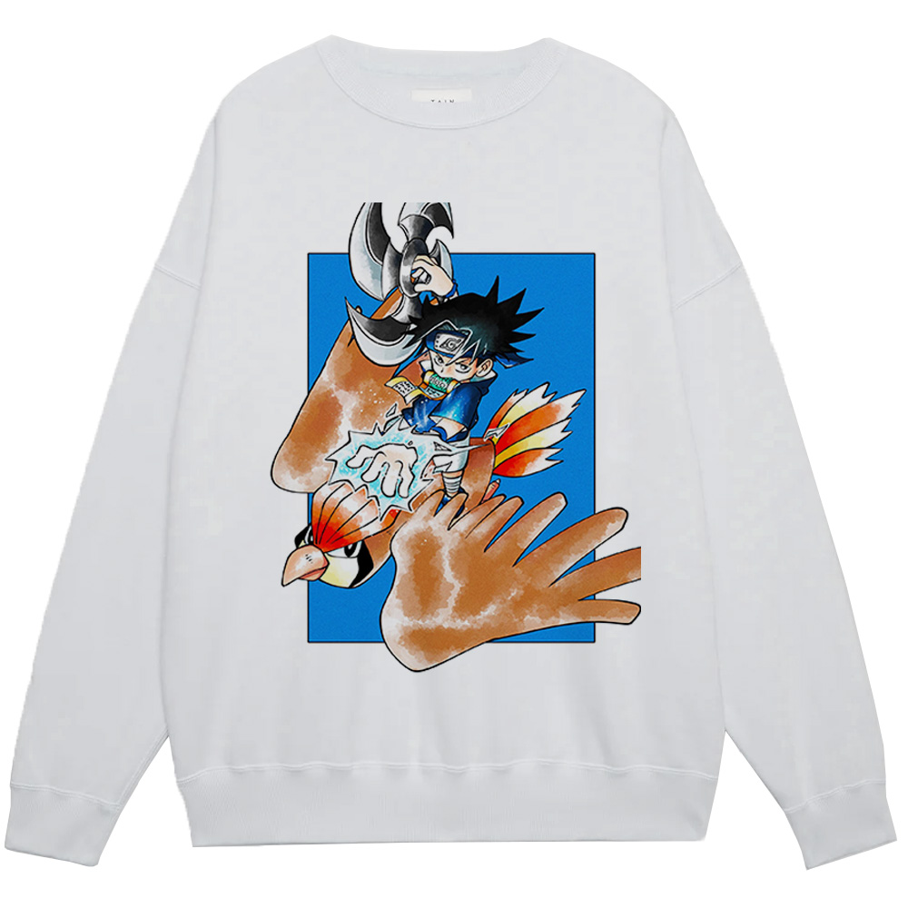 Naruto Sasuke Uchiha & Pokémon Pidgeot Print