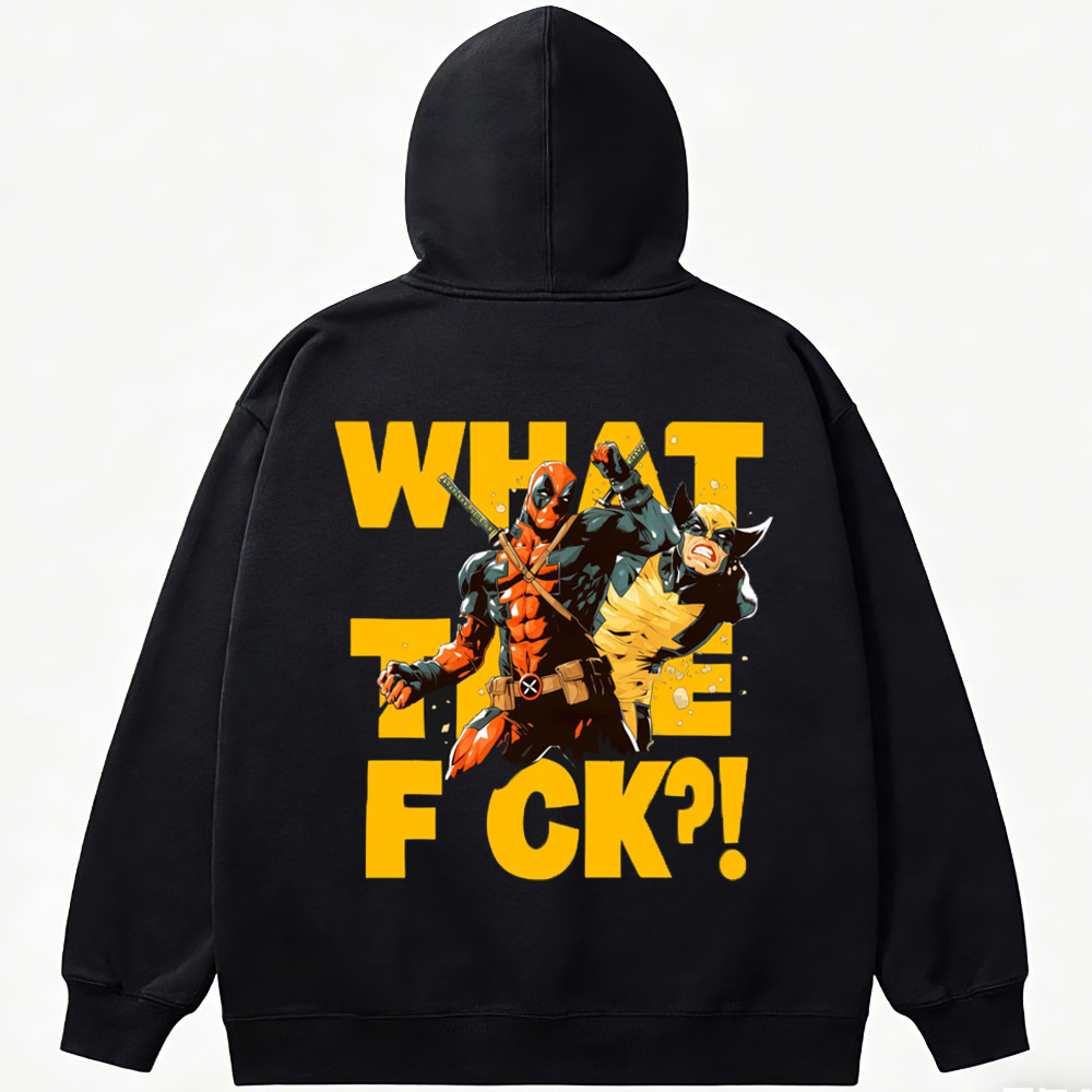 Marvel Deadpool & Wolverine Monochrome Symbiote Print