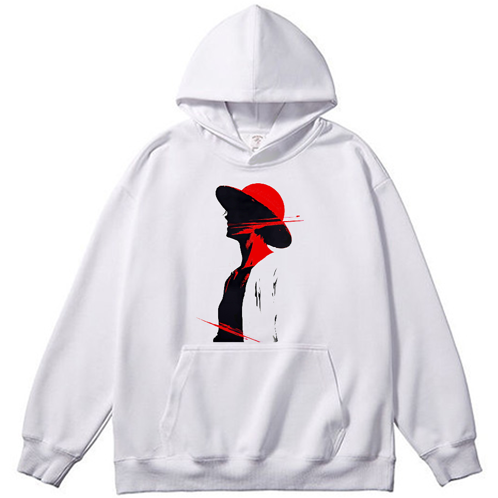 One Piece Monkey D. Luffy Straw Hat Silhouette Printove Season Angel Print