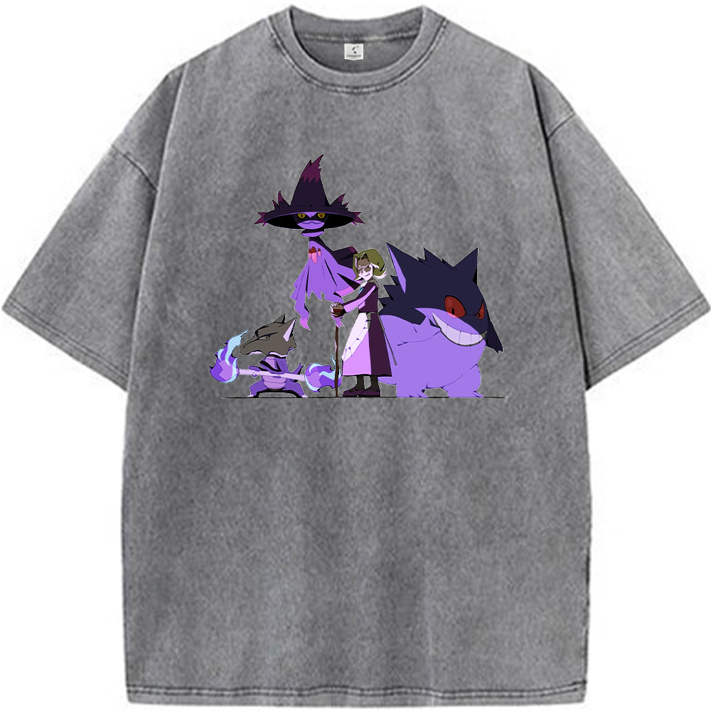 Pokémon Agatha & Ghost Team Print