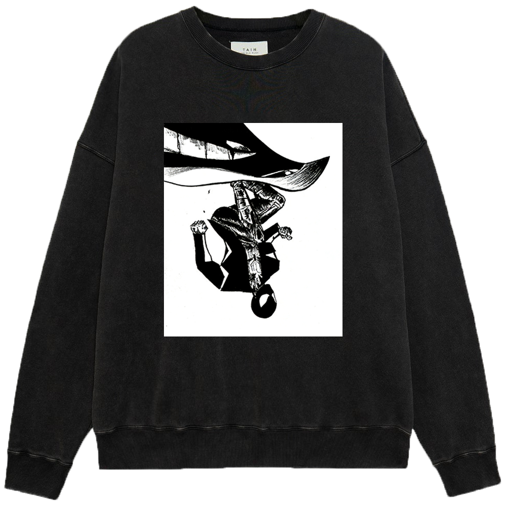 Marvel Spider-Man Black and White Comic Style Hanging Print