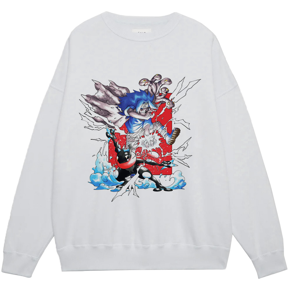 Naruto & Pokémon Sasuke Greninja Print