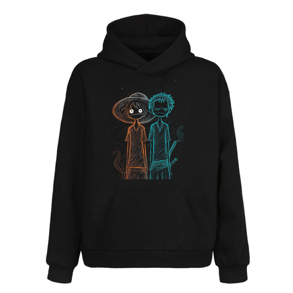 One Piece Luffy & Zoro Childhood T-shirt