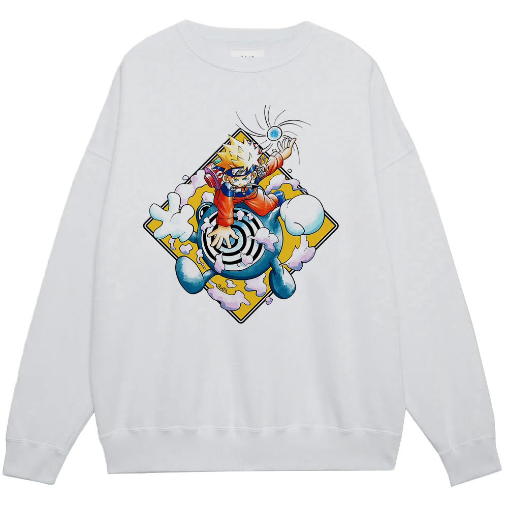 Naruto Uzumaki & Pokémon Poliwrath Poliwhirl Print