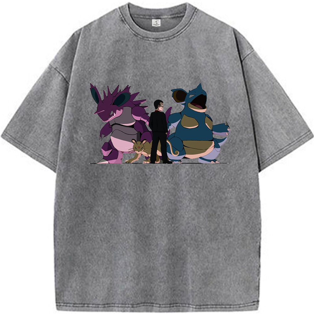 Pokémon Giovanni & GroundPoison Team Print