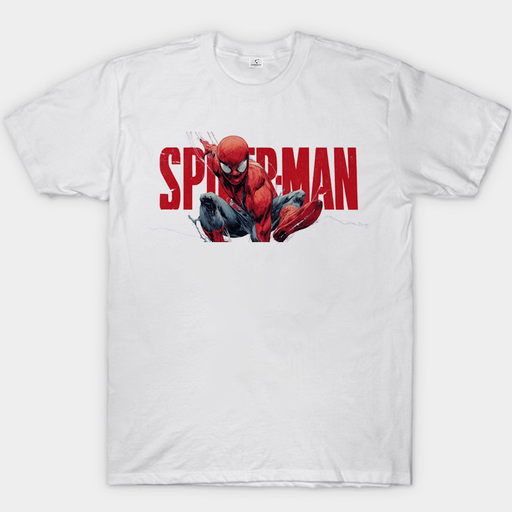 Marvel Spider-Man Classic Crouch Comic Print