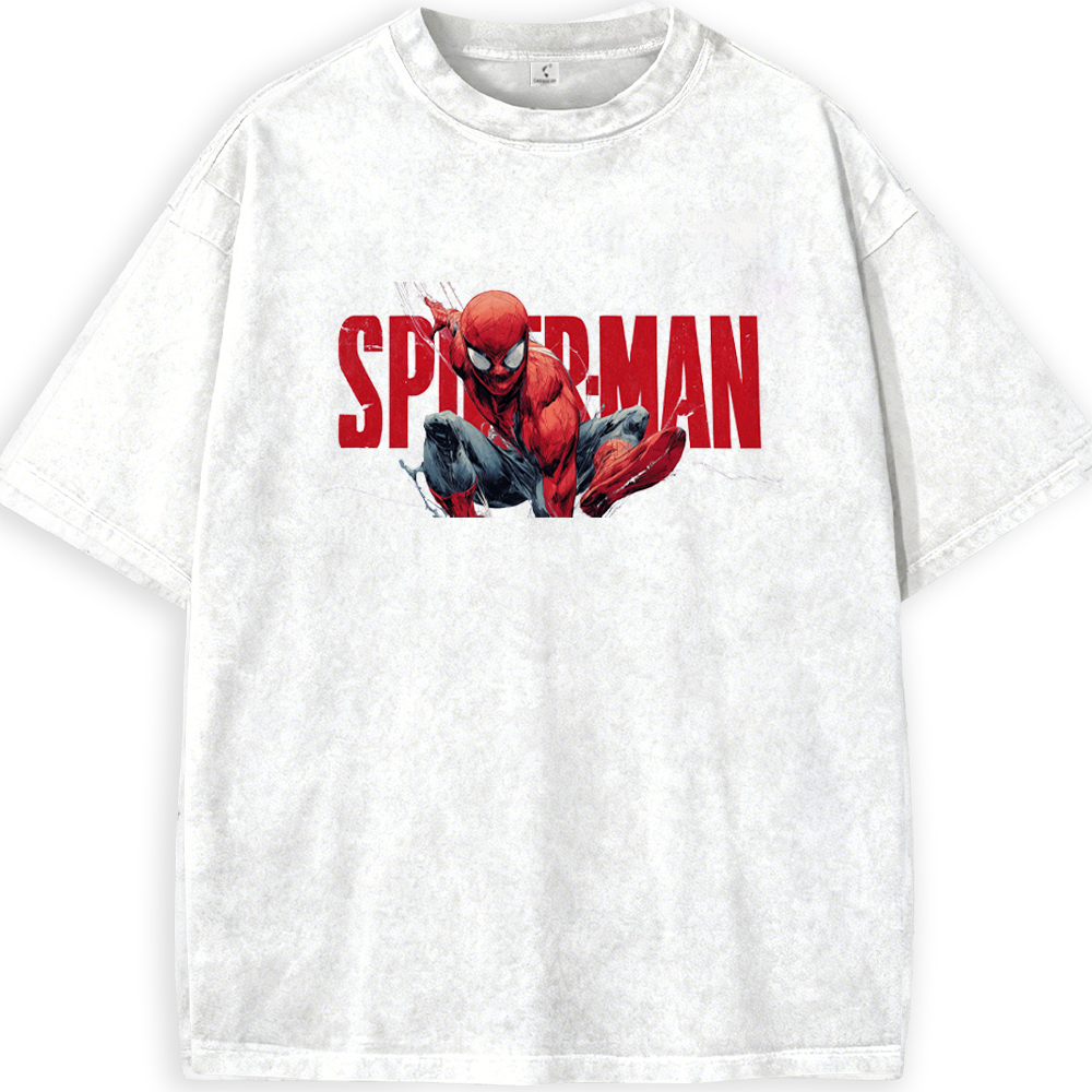 Marvel Spider-Man Classic Crouch Comic Print