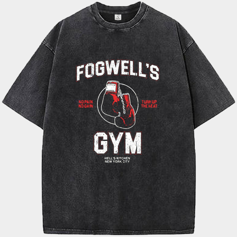 Marvel Daredevil Fogwell's Gym Retro Boxing Print