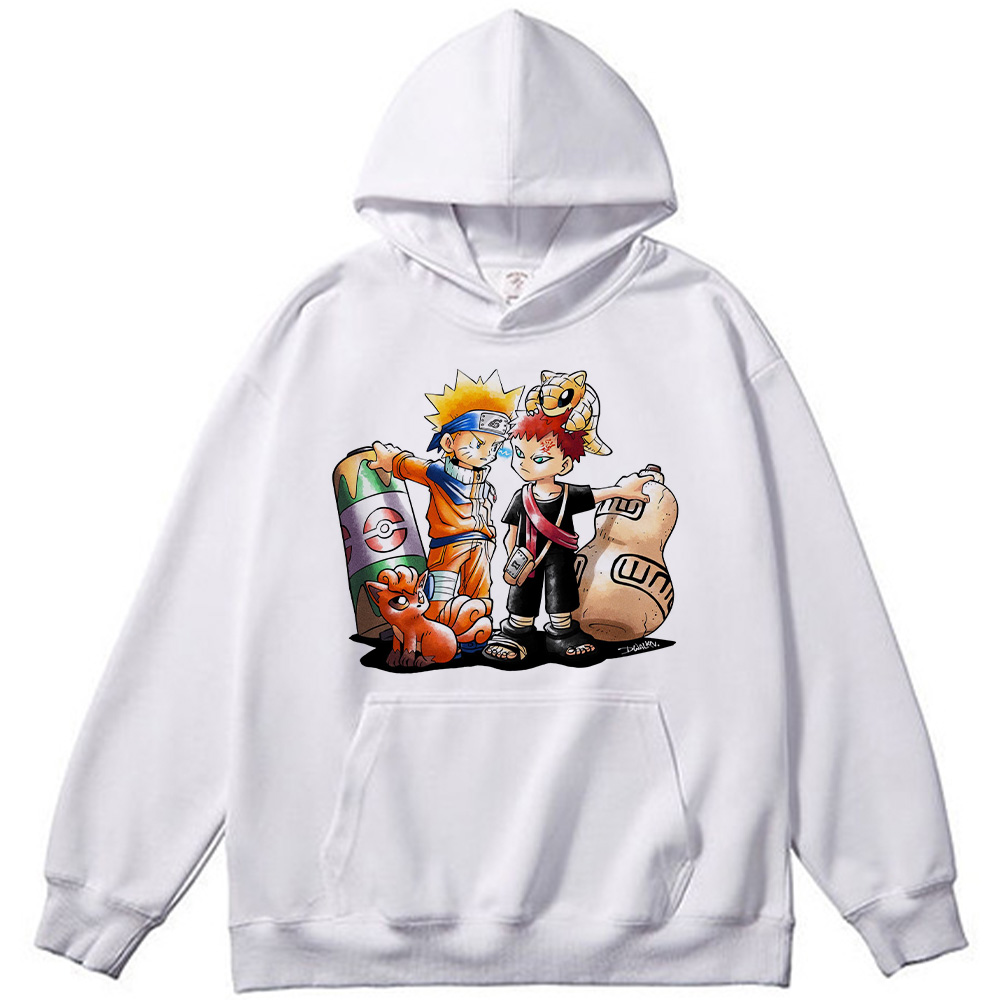 Naruto & Gaara x Pokémon Vulpix & Sandshrew Print