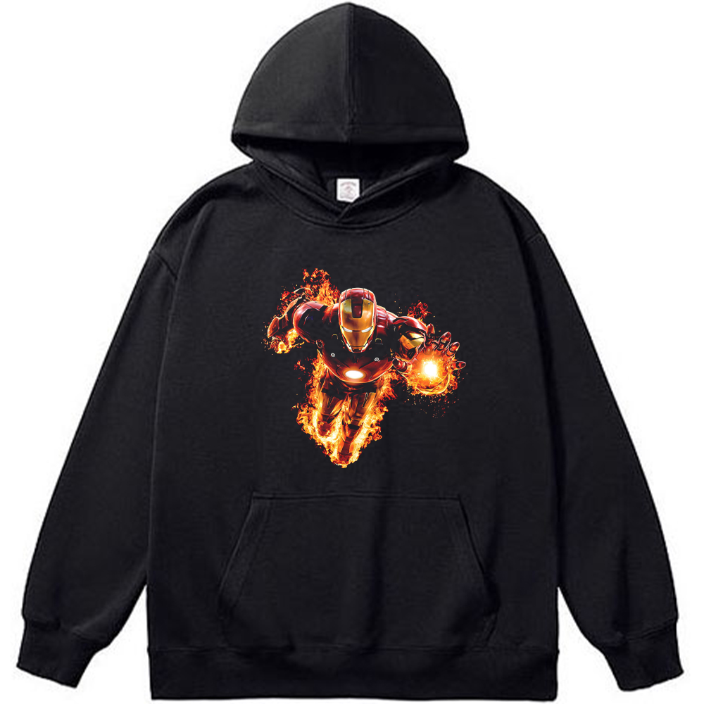 Marvel Iron Man Flaming Flight Repulsor Blast Print