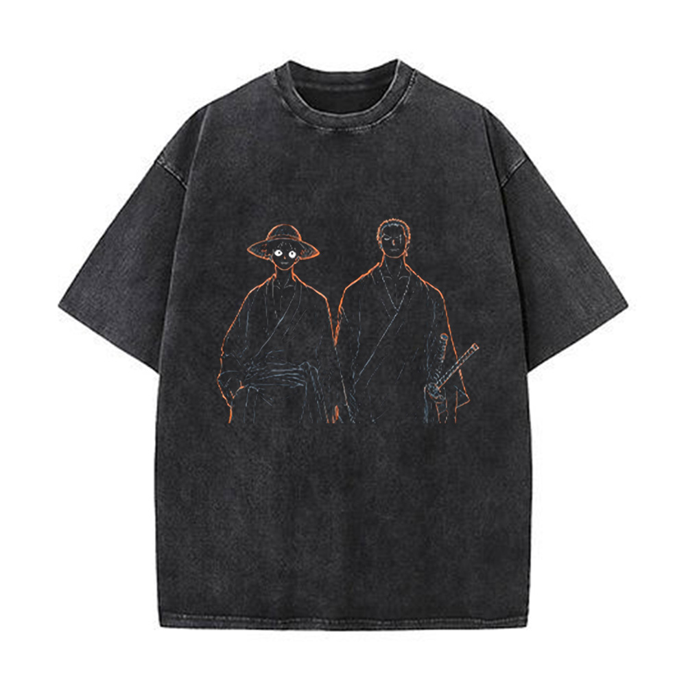 One Piece Monkey D. Luffy&Roronoa Zoro T-SHIRT