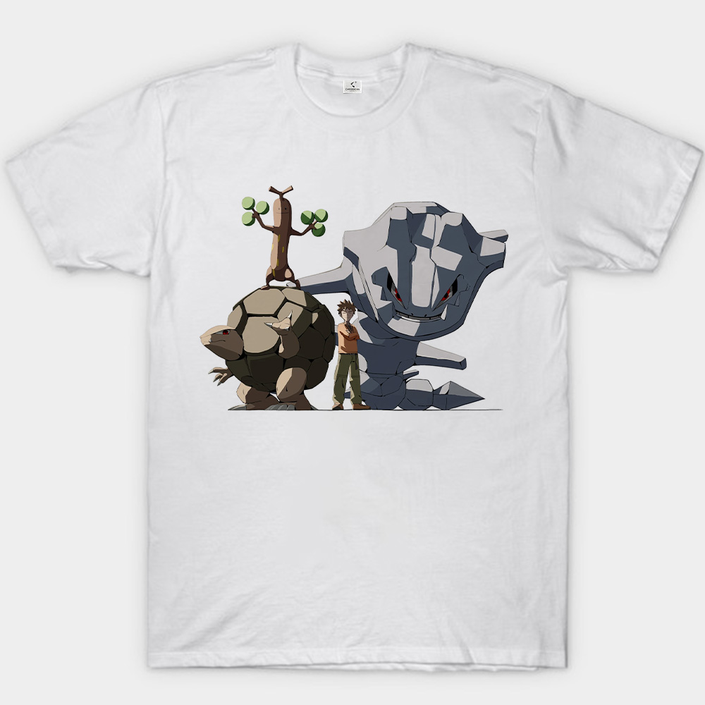 Pokémon Brock & Rock Team Print