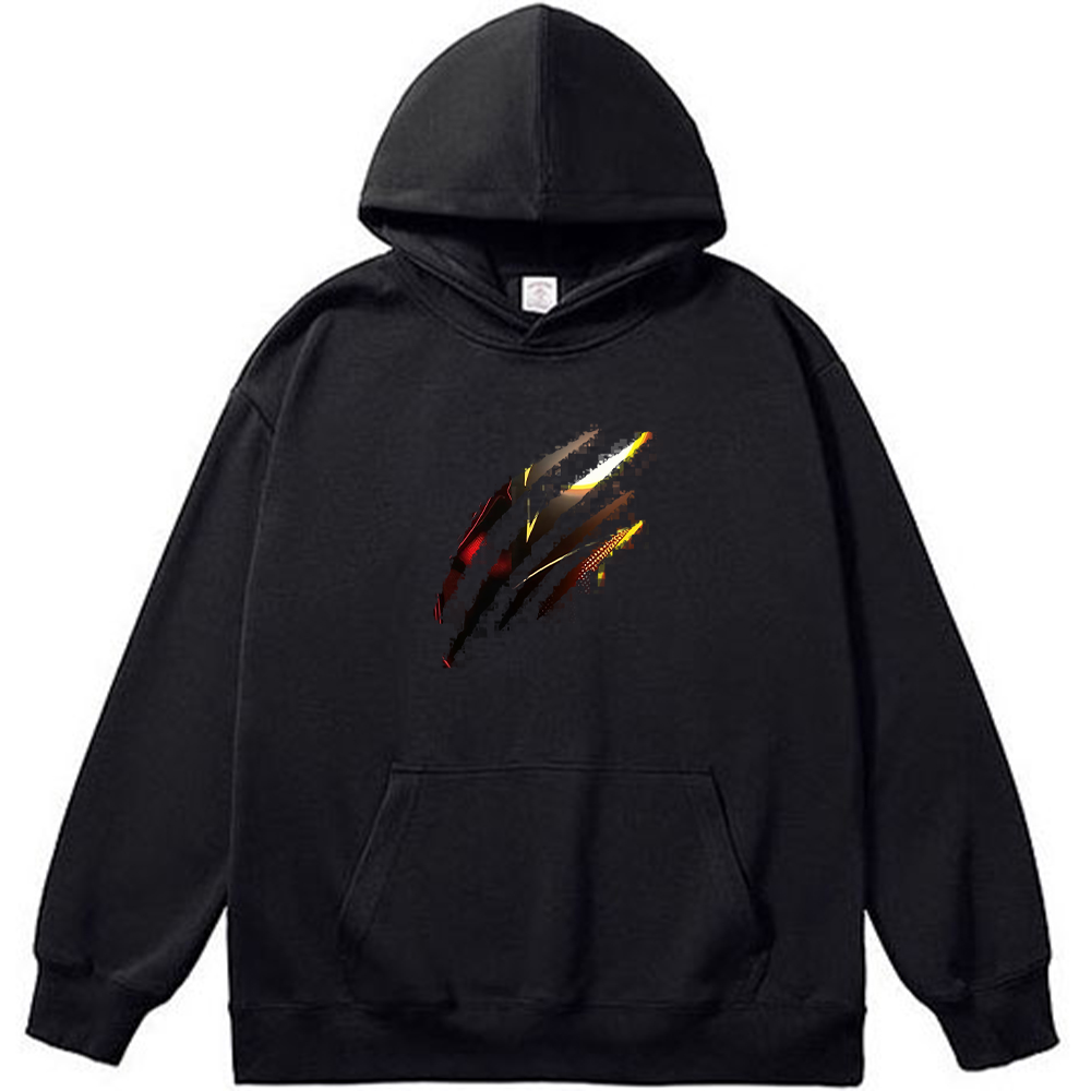 Marvel Deadpool & Wolverine Neon Split Mask Print