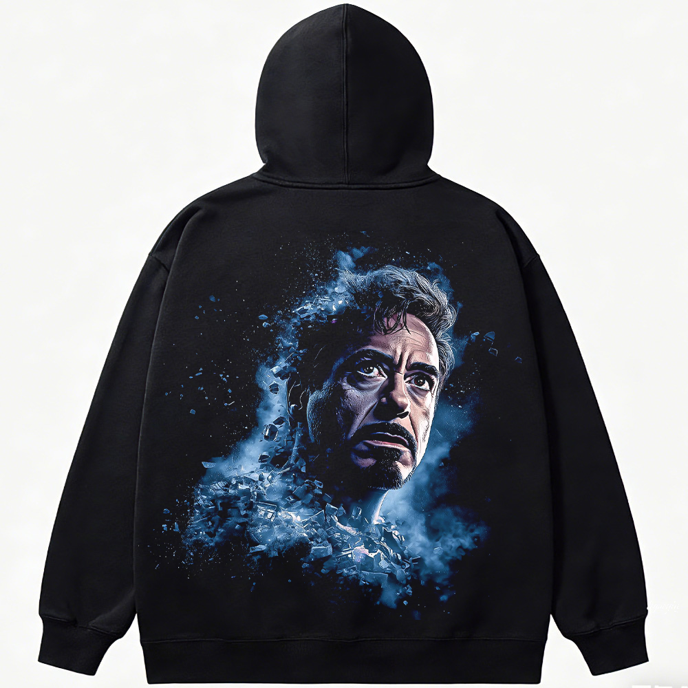 Marvel Iron Man Tony Stark Dissolution Effect Print