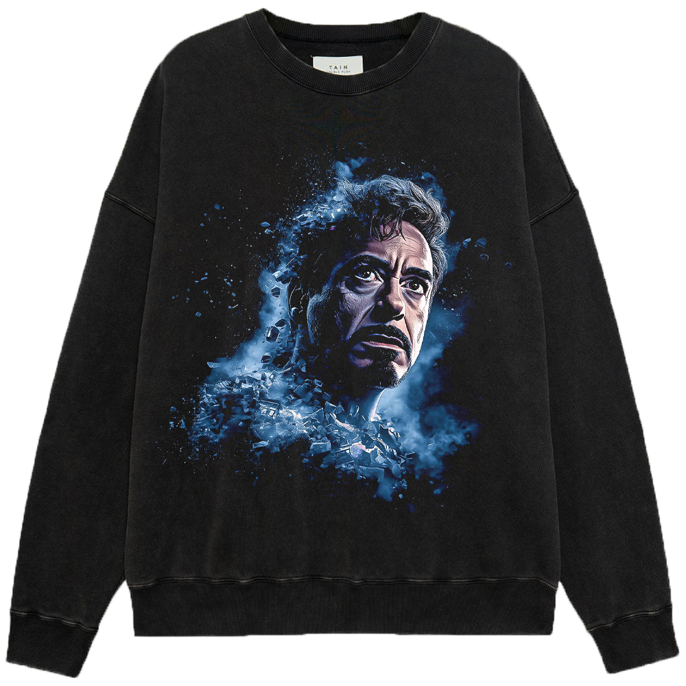 Marvel Iron Man Tony Stark Dissolution Effect Print