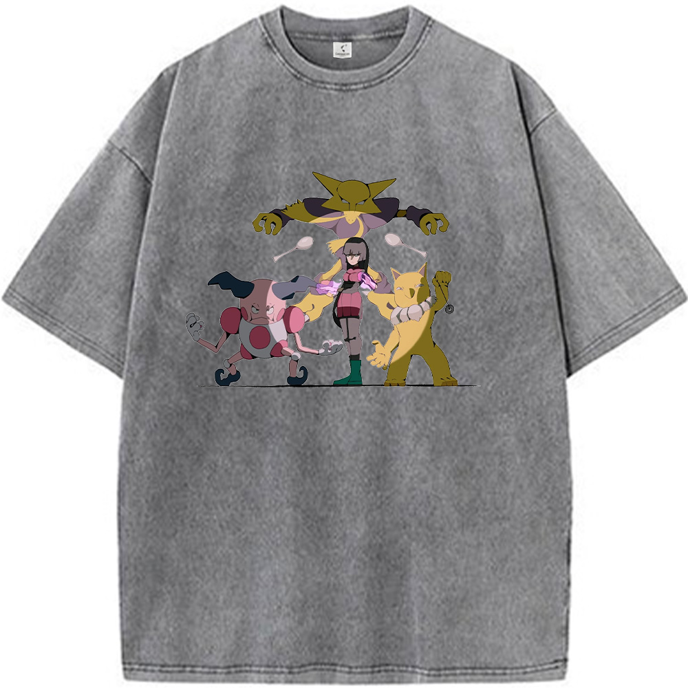 Pokémon Sabrina & Psychic Team Print