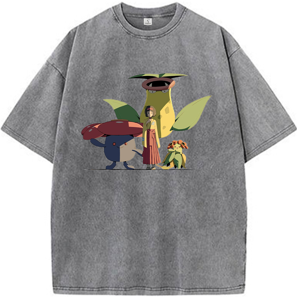 Pokémon Erika & Grass Team Print