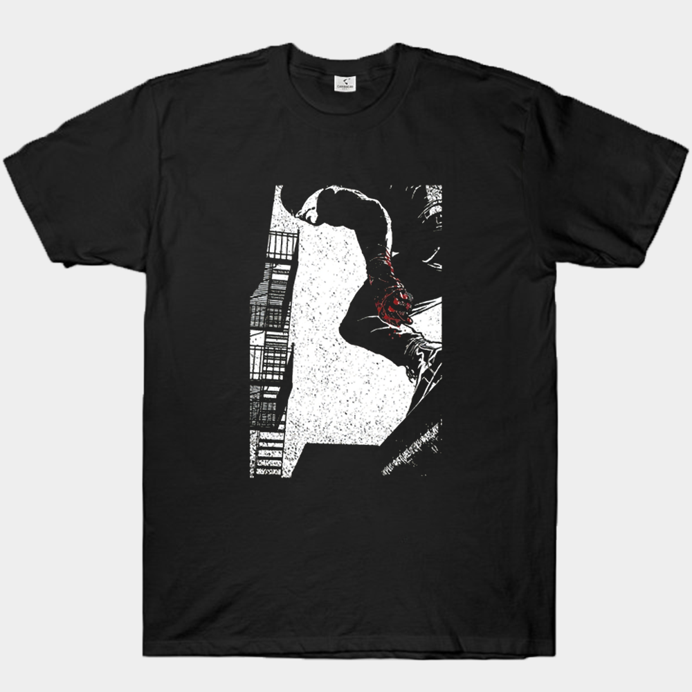 Marvel Daredevil Hell's Kitchen Street Silhouette Print