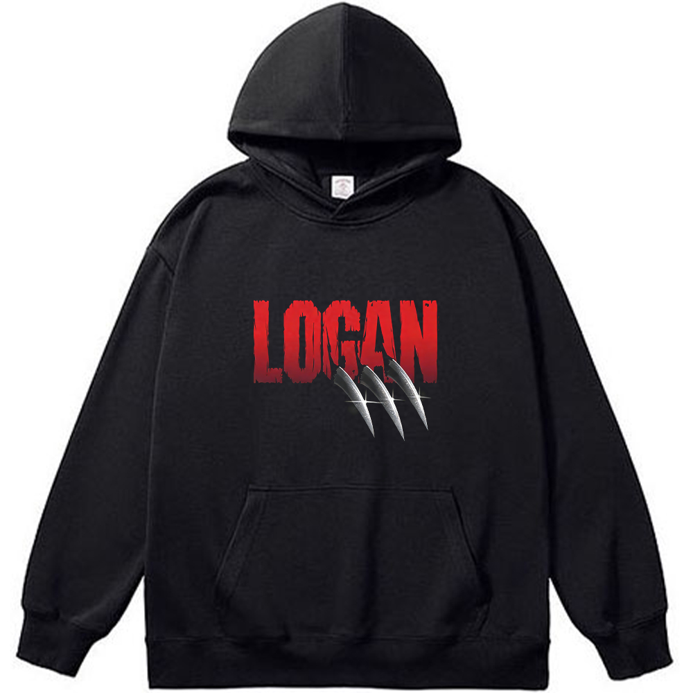 Marvel Wolverine LOGAN Claw Break Text Print