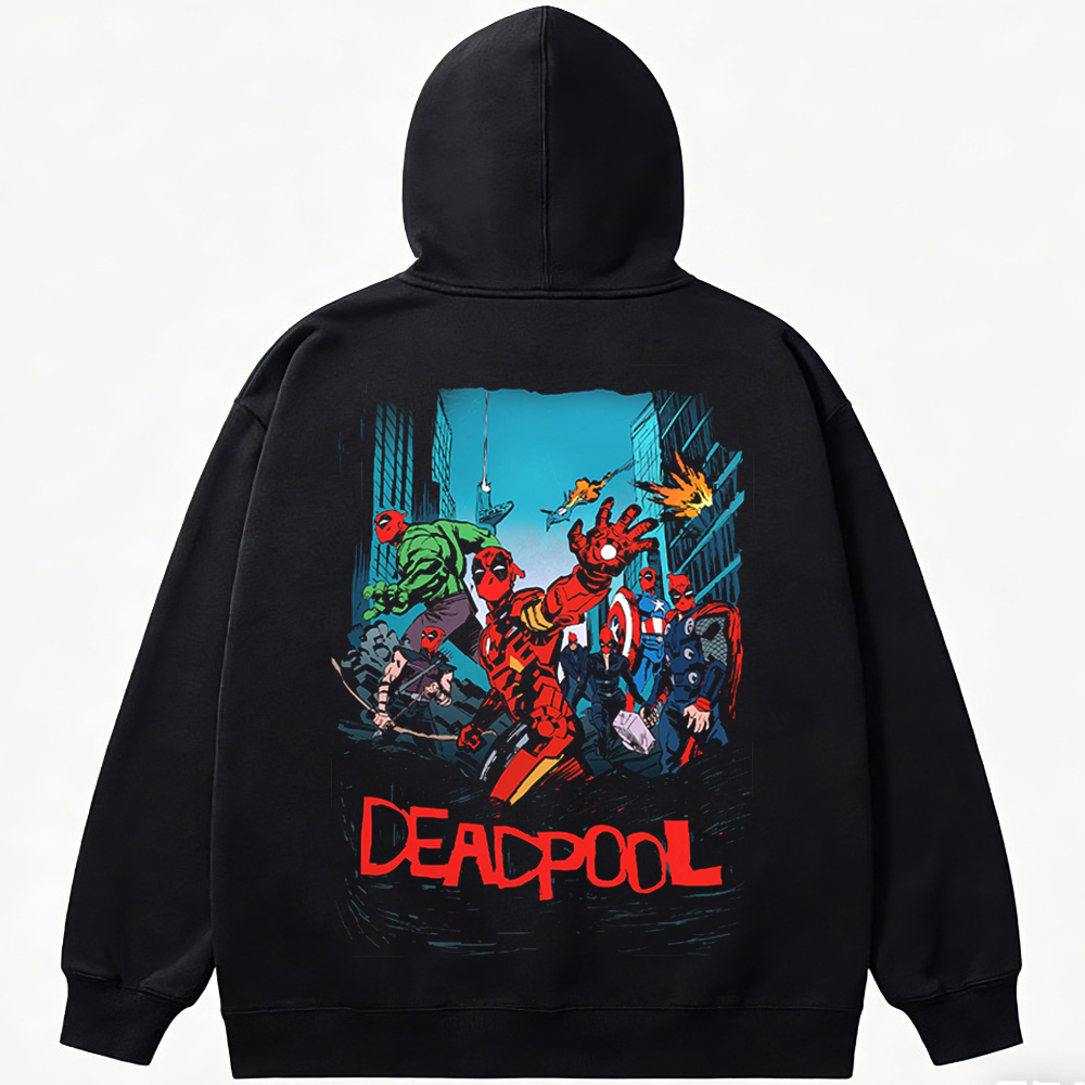 Marvel Deadpool Parody Avengers Comic Print