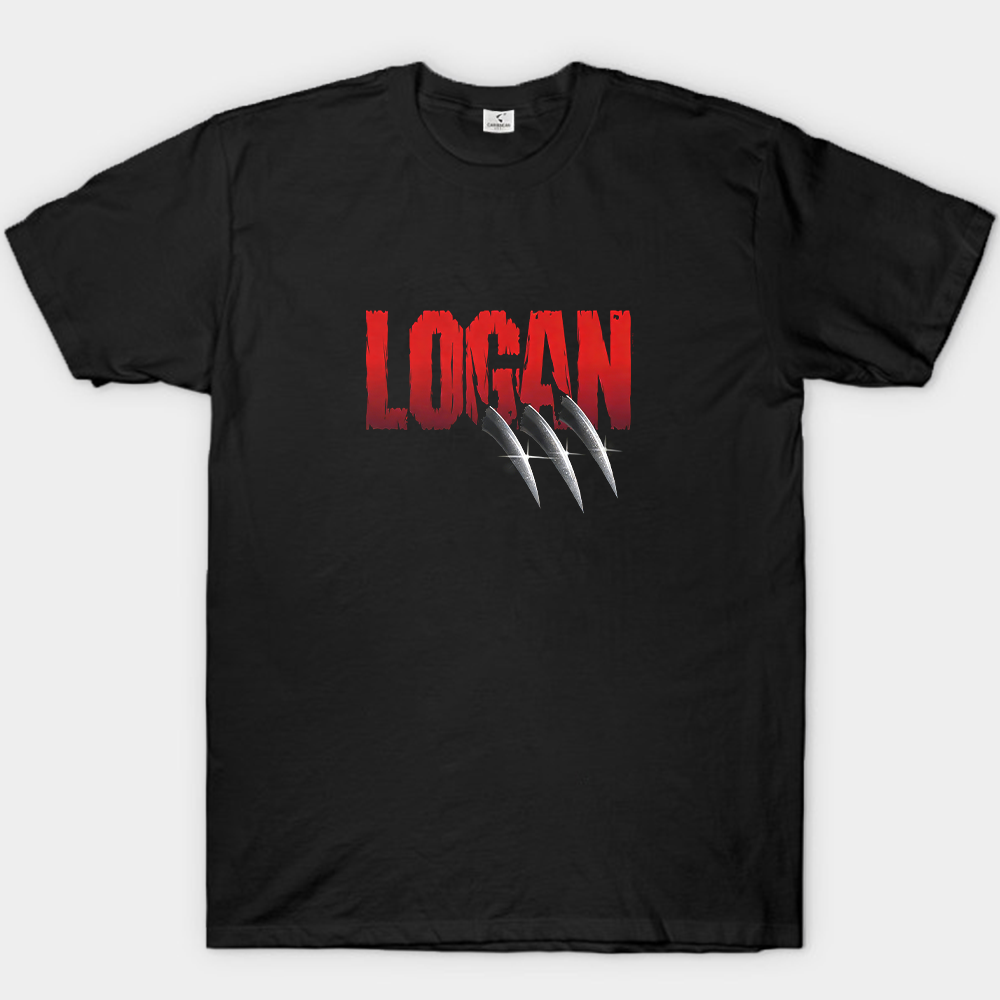 Marvel Wolverine LOGAN Claw Break Text Print