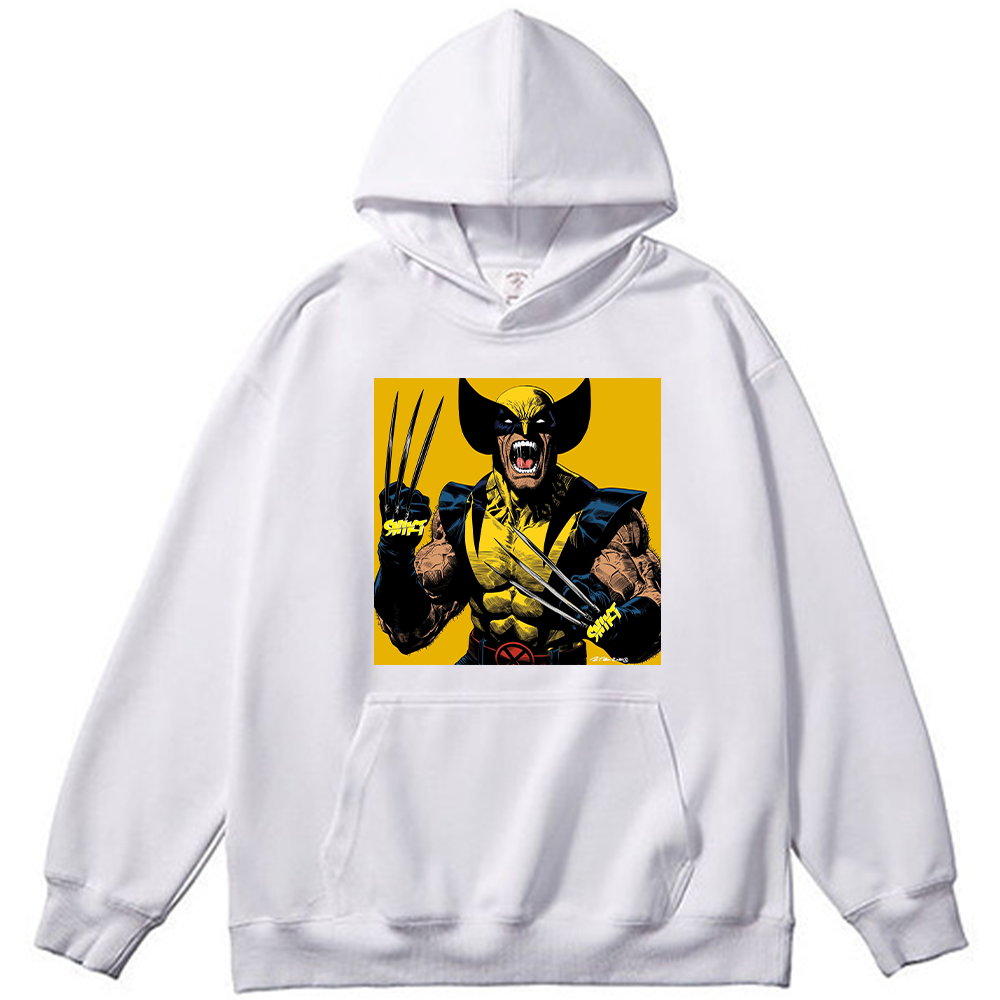 Marvel Wolverine Yellow Background Roar Print