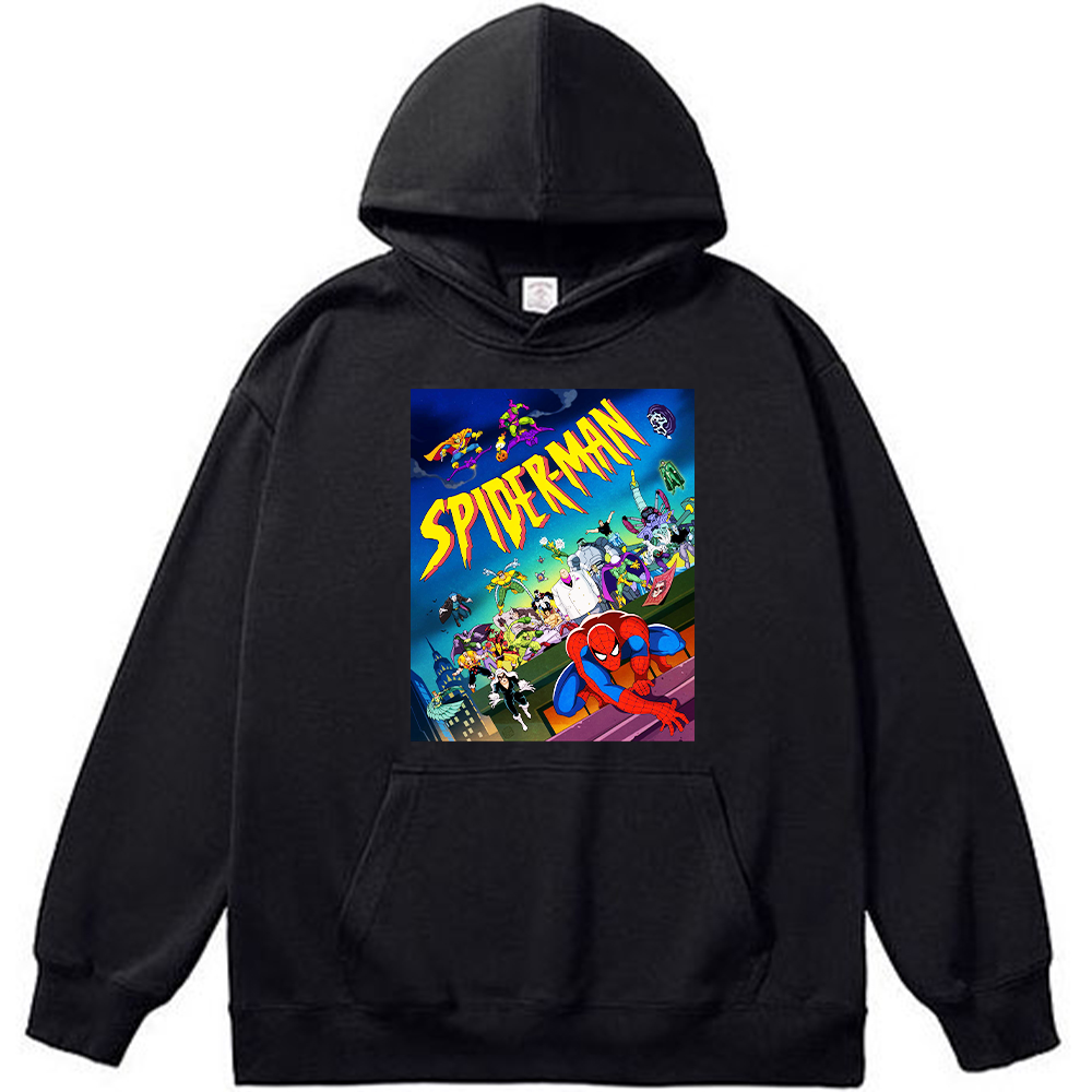 Marvel Spider-Man: The Animated Series Retro Character Collage Print