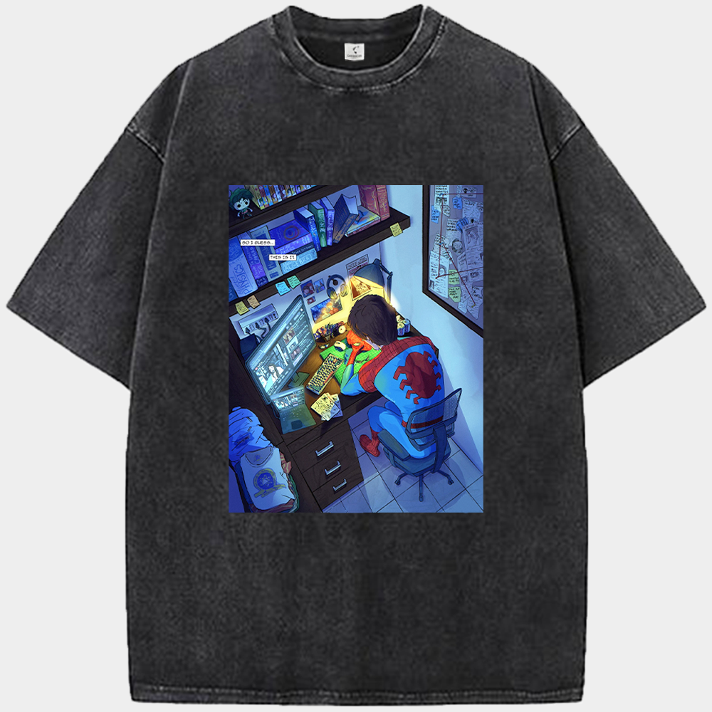 Marvel Spider-Man Peter Parker Last Night  Print