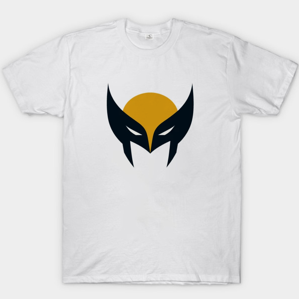 Marvel Wolverine Minimalist Head Logo Print