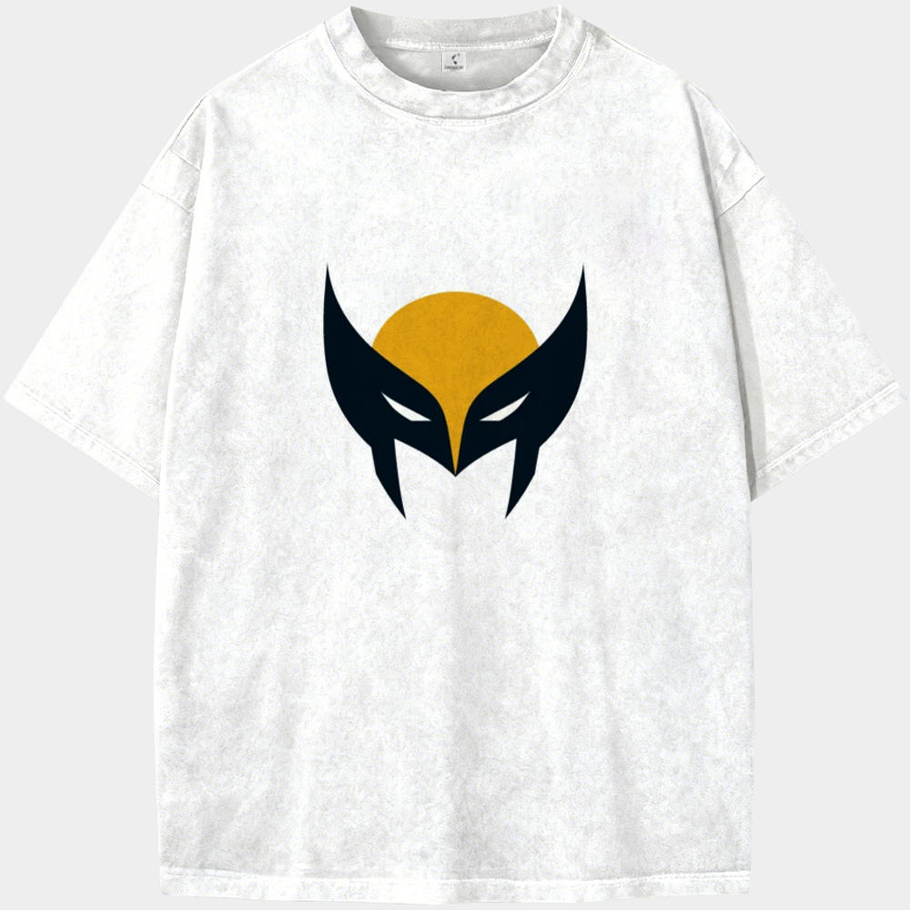 Marvel Wolverine Minimalist Head Logo Print