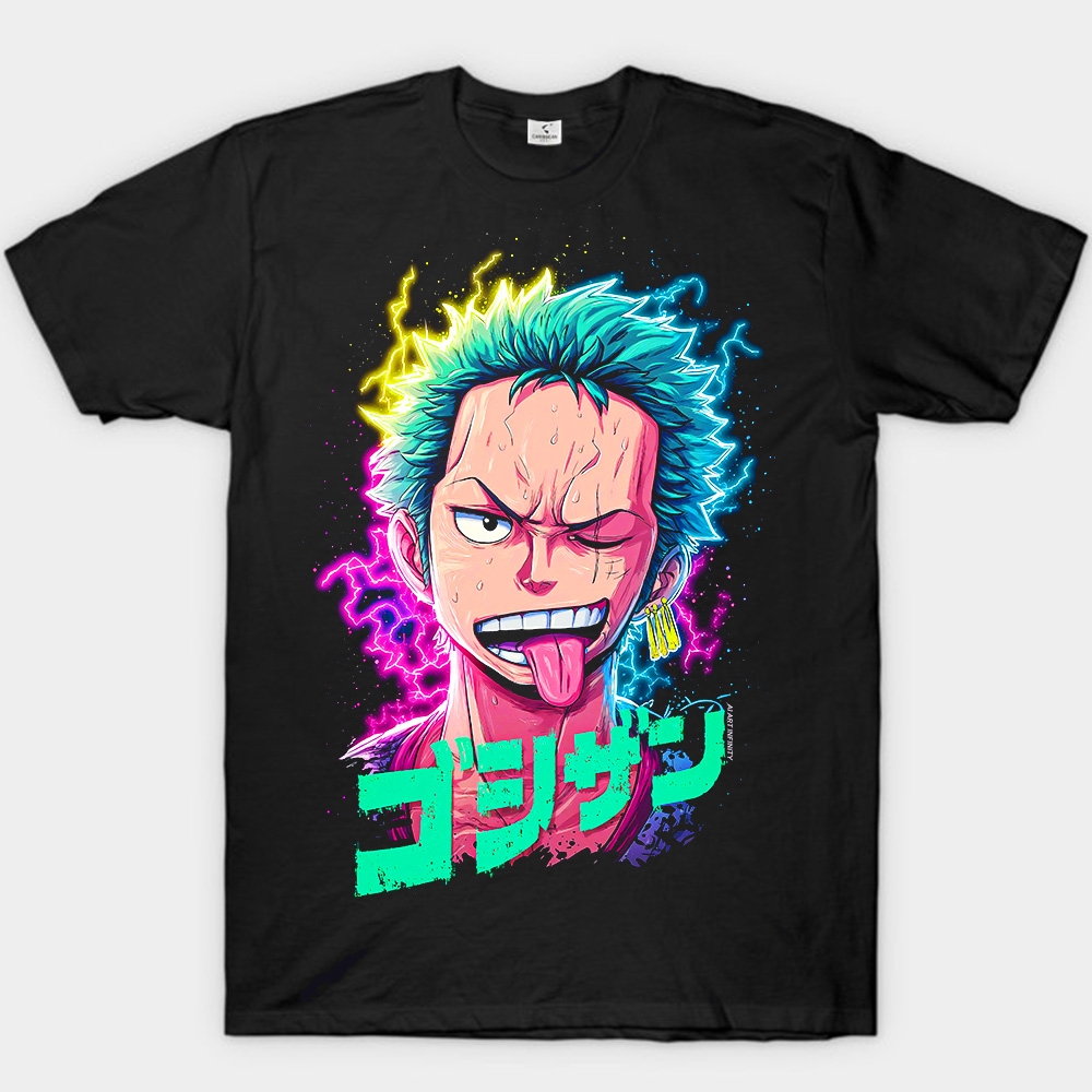 One Piece Monkey Roronoa Zoro T-Shirt