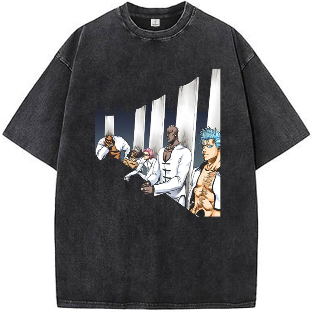 Bleach Arrancar Main Force Hueco Mundo Manga Style Print