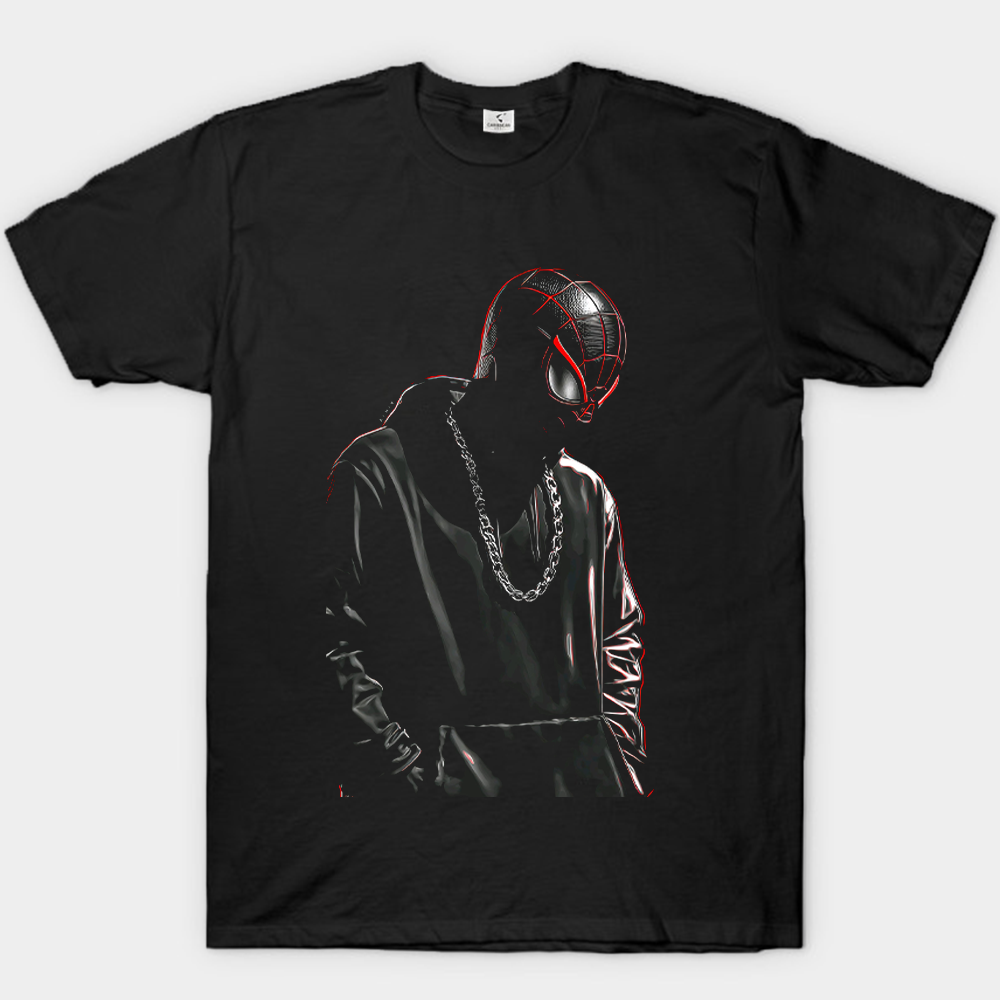 Marvel Spider-Man Miles Morales Streetwear Cyberpunk  Print