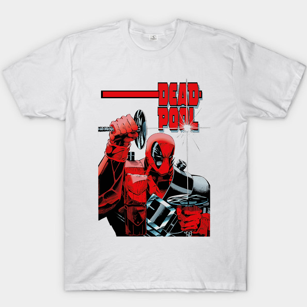 Marvel Deadpool Classic American Comic Sword & Mug Print