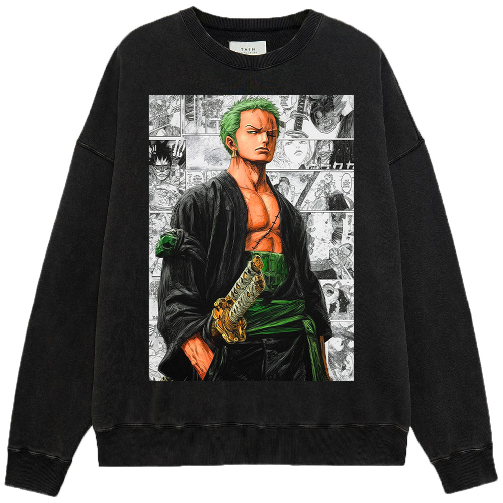 One Piece Monkey Roronoa Zoro T-Shirt