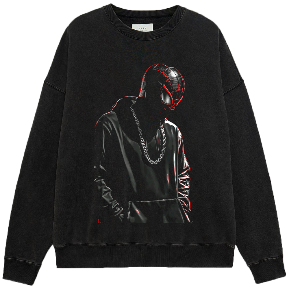 Marvel Spider-Man Miles Morales Streetwear Cyberpunk  Print