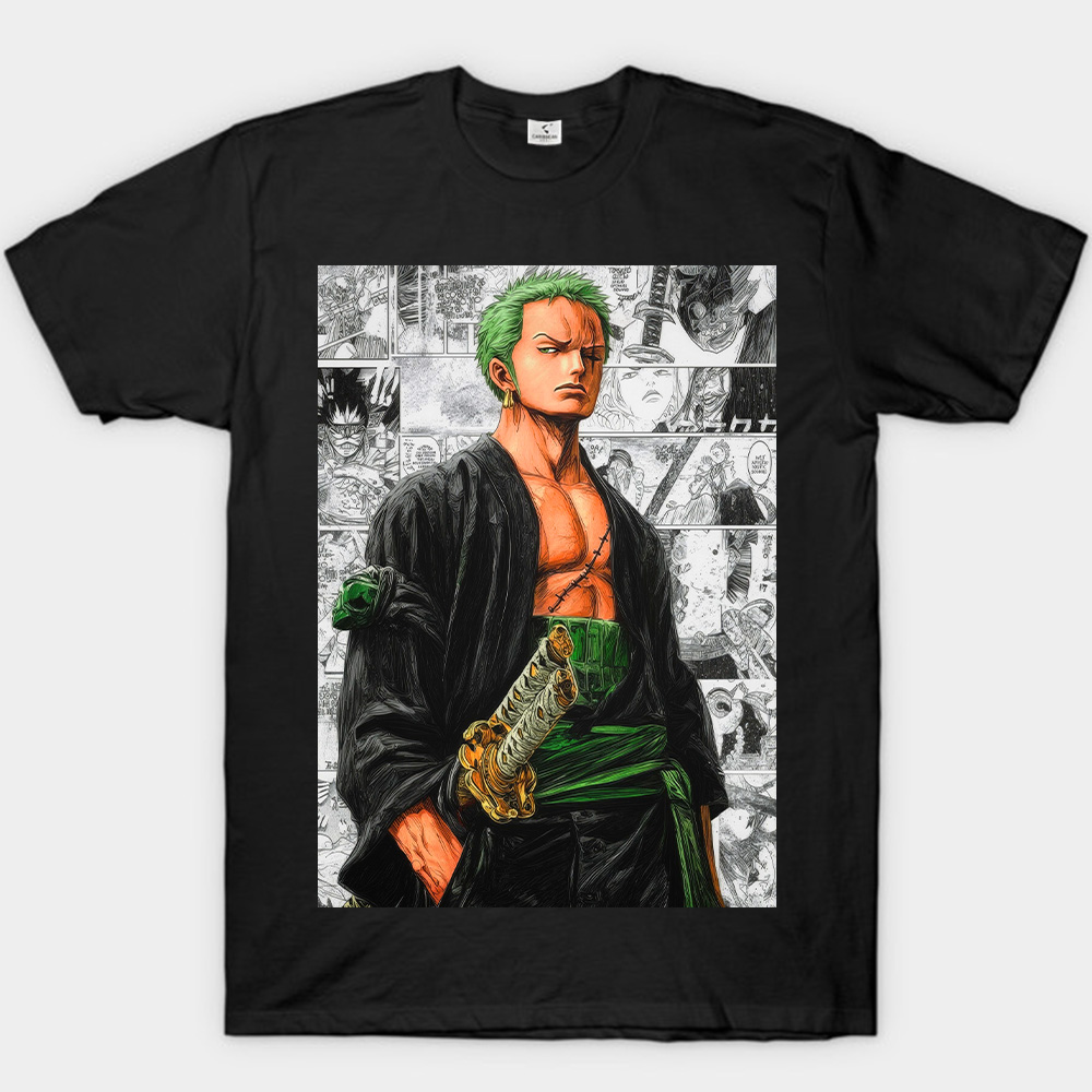 One Piece Monkey Roronoa Zoro T-Shirt