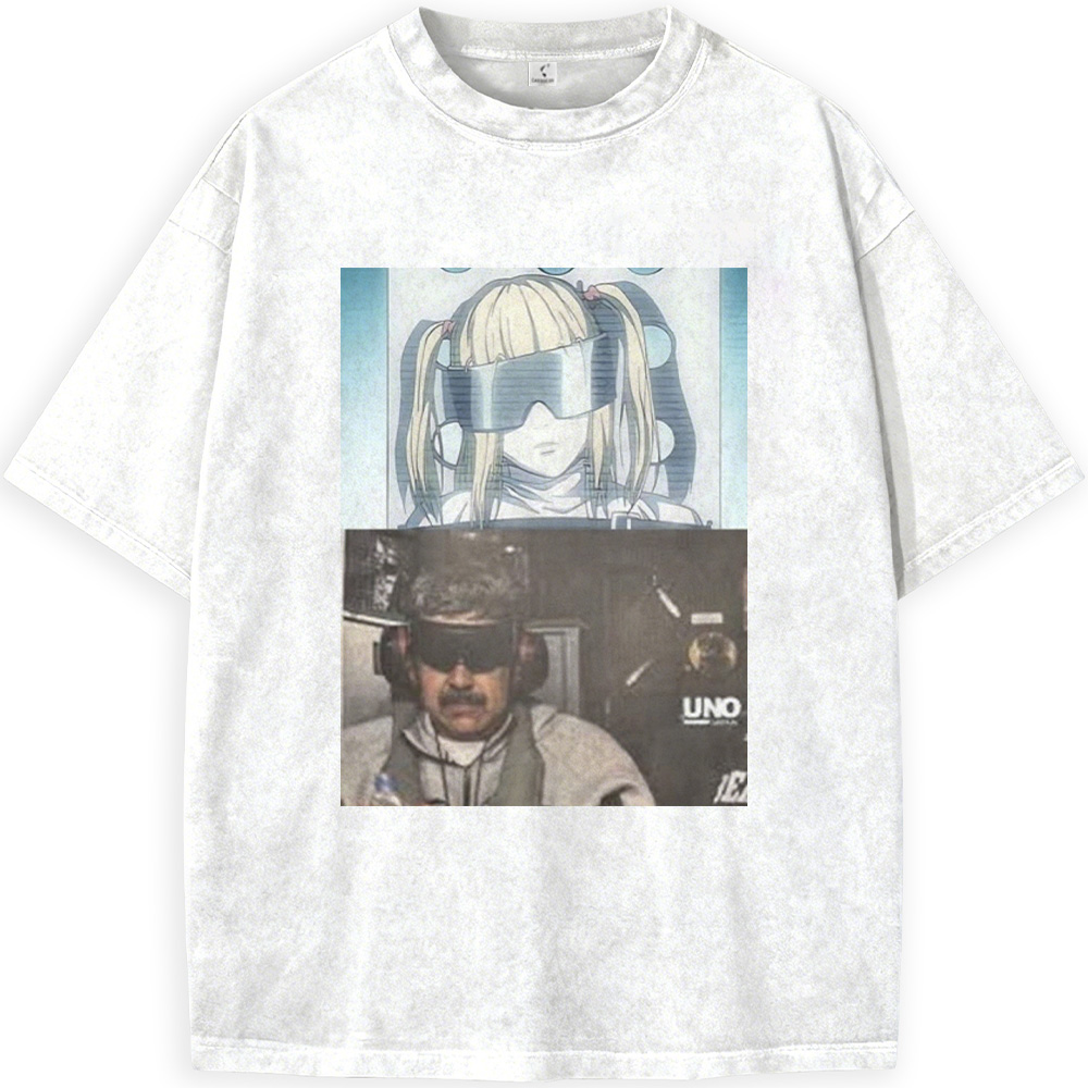 Death Note & Maduro Misa Arrest Meme Print White