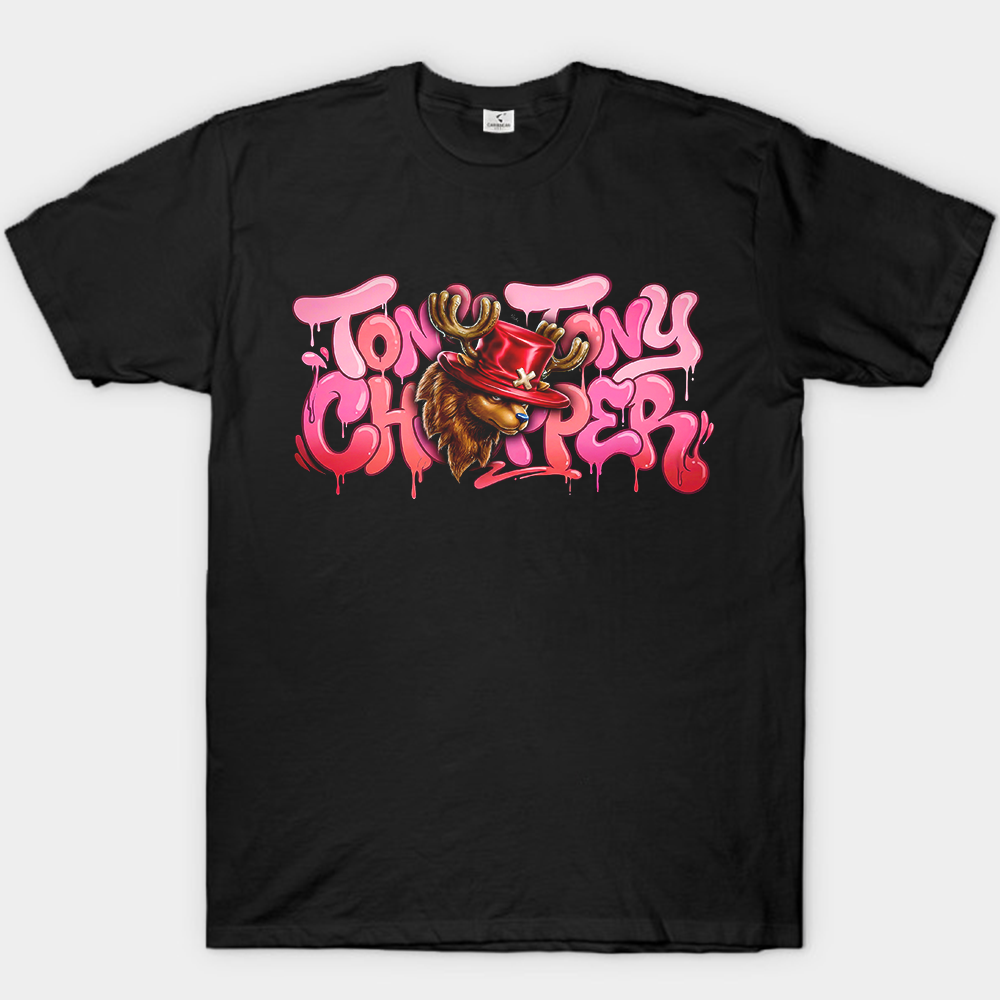 One Piece Tony Tony Chopper Graffiti Cute Style Print