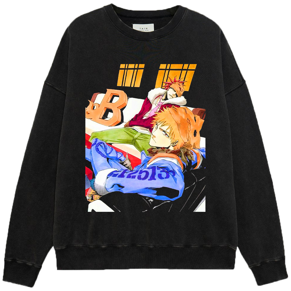 Bleach Main Cast Daily Manga Style Print