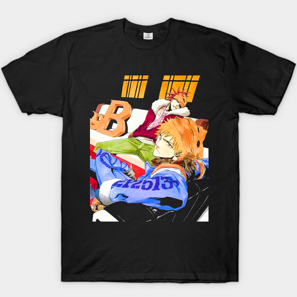 Bleach Main Cast Daily Manga Style Print