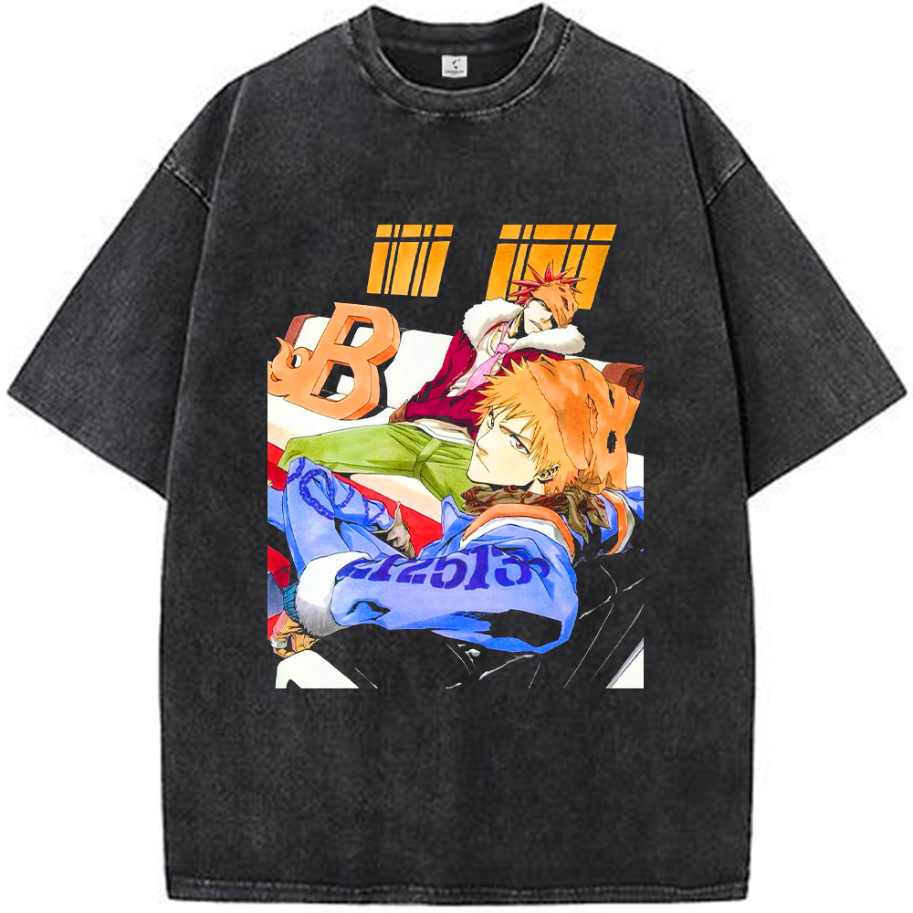 Bleach Main Cast Daily Manga Style Print