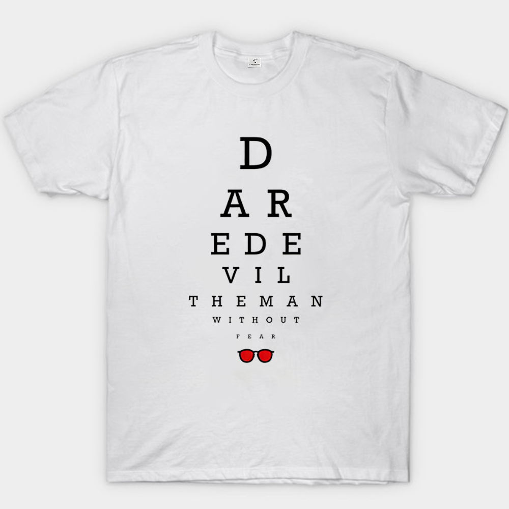 Marvel Daredevil Eye Chart Meme Print